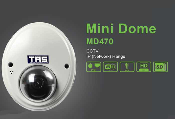MINI DOME MD470 CCTV IP (Network) Camera